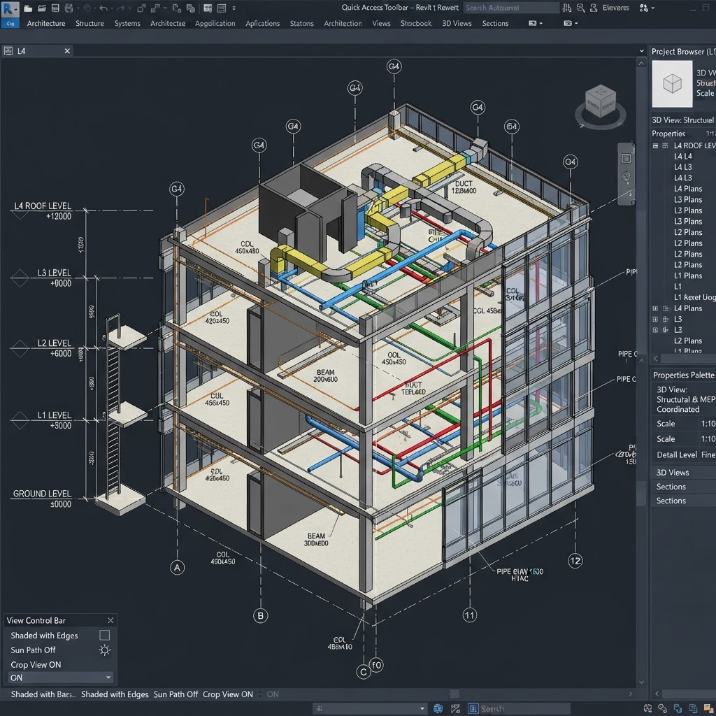 Revit & BIM Production sample