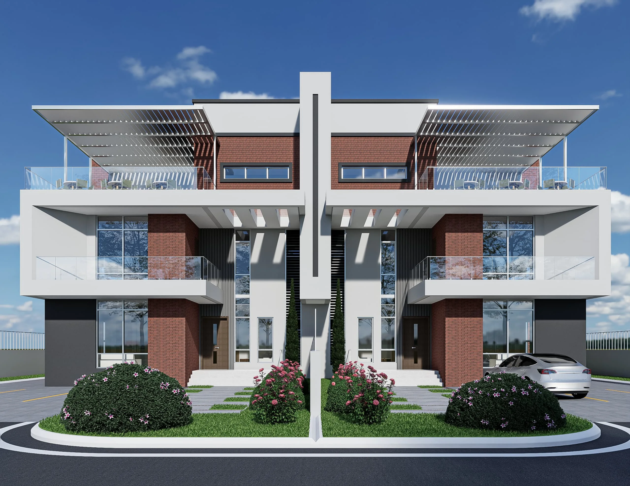 Skyline Contemporary Residence, Residential production work by Outframe Arc